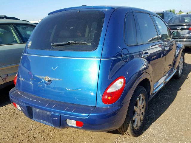 3A4GY5F96AT156729 - 2010 CHRYSLER PT CRUISER BLUE photo 4