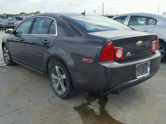 1G1ZC5E13BF173176 - 2011 CHEVROLET MALIBU 1LT CHARCOAL photo 3