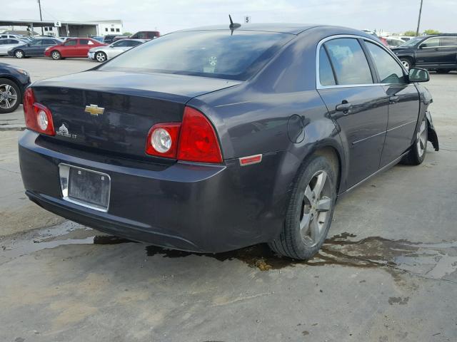 1G1ZC5E13BF173176 - 2011 CHEVROLET MALIBU 1LT CHARCOAL photo 4