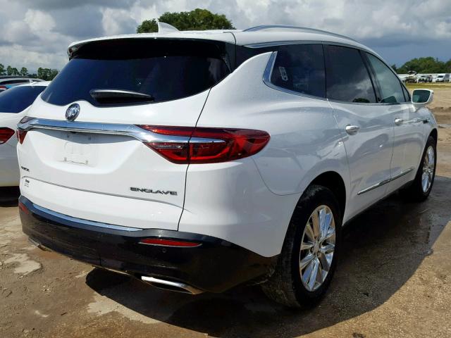 5GAERCKW1JJ199555 - 2018 BUICK ENCLAVE PR WHITE photo 4