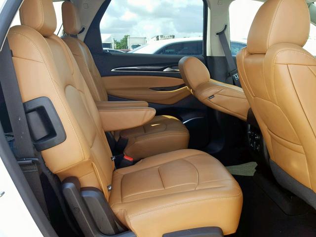 5GAERCKW1JJ199555 - 2018 BUICK ENCLAVE PR WHITE photo 6