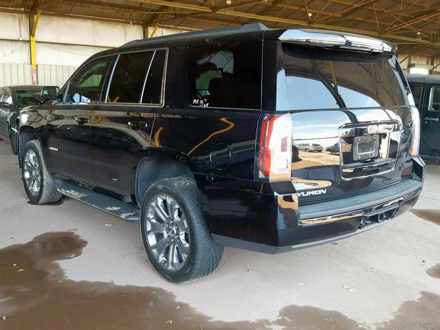 1GKS1AEC6GR355473 - 2016 GMC YUKON SLE BLACK photo 3