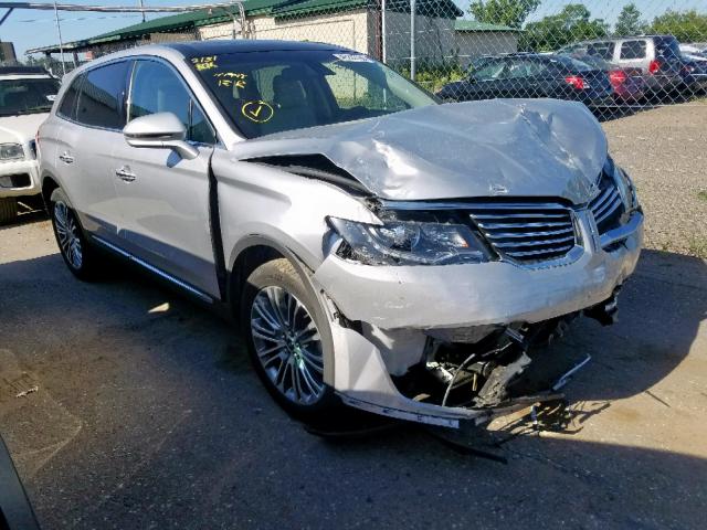 2LMPJ8LR9HBL48765 - 2017 LINCOLN MKX RESERV SILVER photo 1