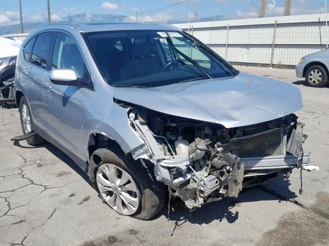 2HKRM3H79EH516849 - 2014 HONDA CR-V EXL SILVER photo 1