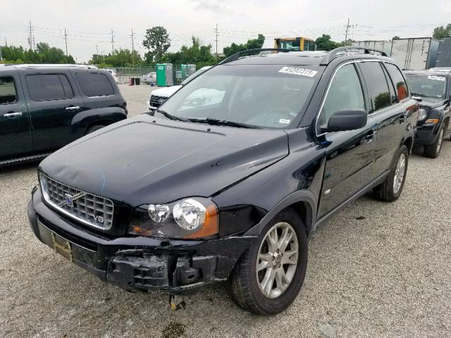 YV4CZ852961243396 - 2006 VOLVO XC90 V8 BLACK photo 2