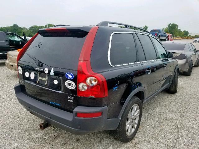 YV4CZ852961243396 - 2006 VOLVO XC90 V8 BLACK photo 4