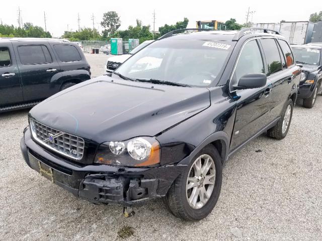 YV4CZ852961243396 - 2006 VOLVO XC90 V8 BLACK photo 9