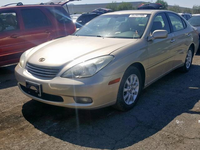 JTHBF30G730102923 - 2003 LEXUS ES 300 GOLD photo 2