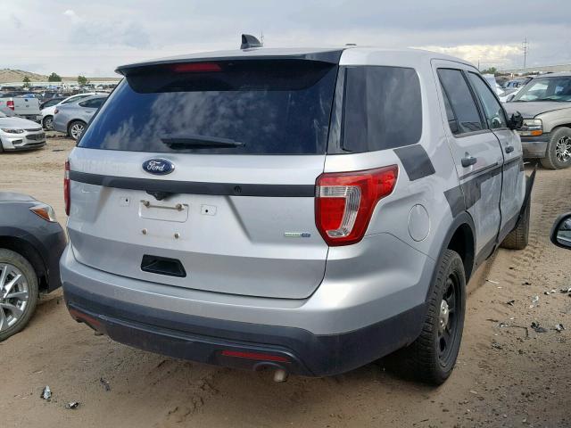 1FM5K8ARXGGC36731 - 2016 FORD EXPLORER P SILVER photo 4