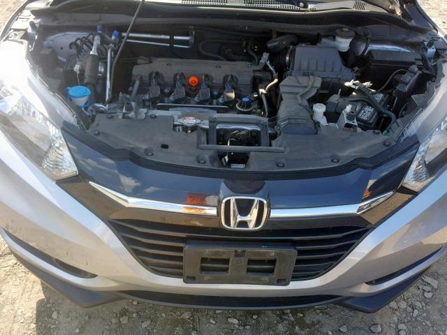 3CZRU6H50HM731481 - 2017 HONDA HR-V EX SILVER photo 7