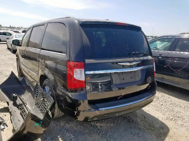 2A4RR8DG9BR667834 - 2011 CHRYSLER TOWN & COU BLACK photo 3