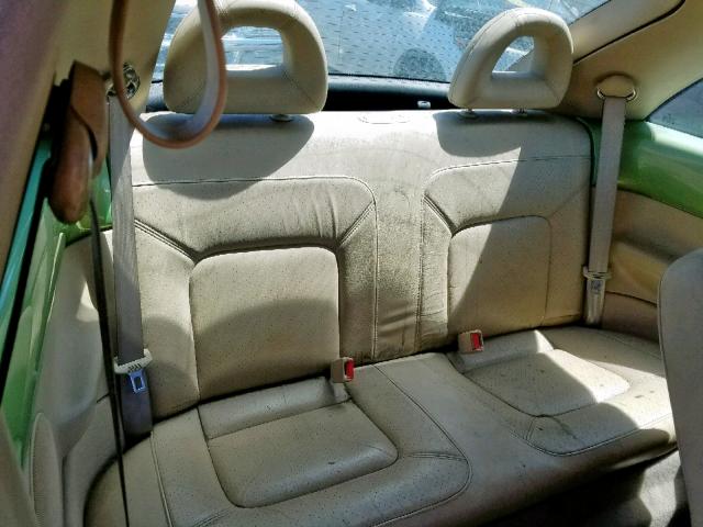 3VWCD21CXYM492323 - 2000 VOLKSWAGEN NEW BEETLE მწვანე ფოტო 6