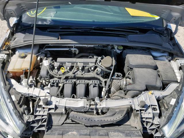 1FADP3J2XFL241494 - 2015 FORD FOCUS TITA SILVER photo 7