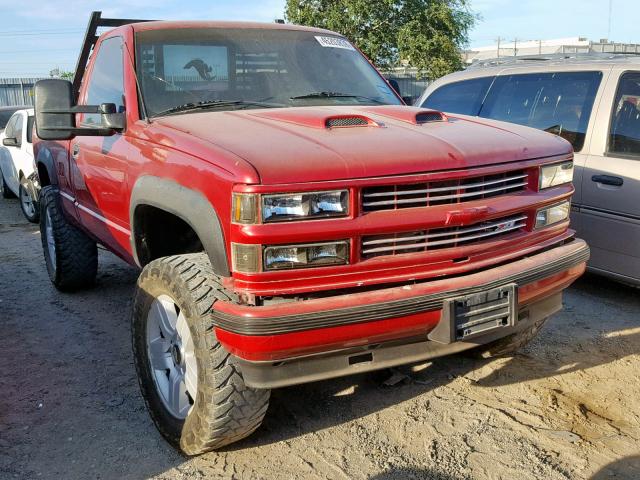 1GCDK14K8JZ224269 - 1988 CHEVROLET GMT-400 K1 RED photo 1