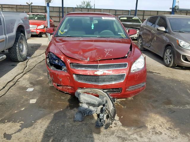 1G1ZC5E08CF242159 - 2012 CHEVROLET MALIBU 1LT 勃艮第红 照片 10