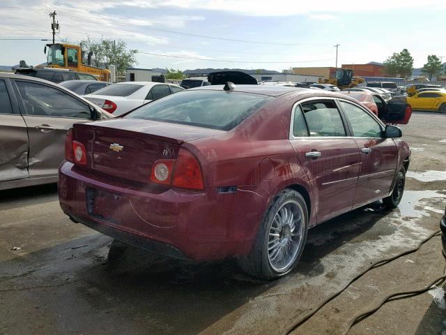 1G1ZC5E08CF242159 - 2012 CHEVROLET MALIBU 1LT 勃艮第红 照片 4