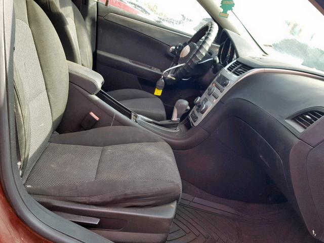 1G1ZC5E08CF242159 - 2012 CHEVROLET MALIBU 1LT 勃艮第红 照片 5