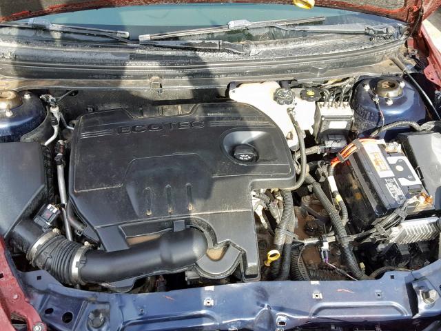 1G1ZC5E08CF242159 - 2012 CHEVROLET MALIBU 1LT 勃艮第红 照片 7