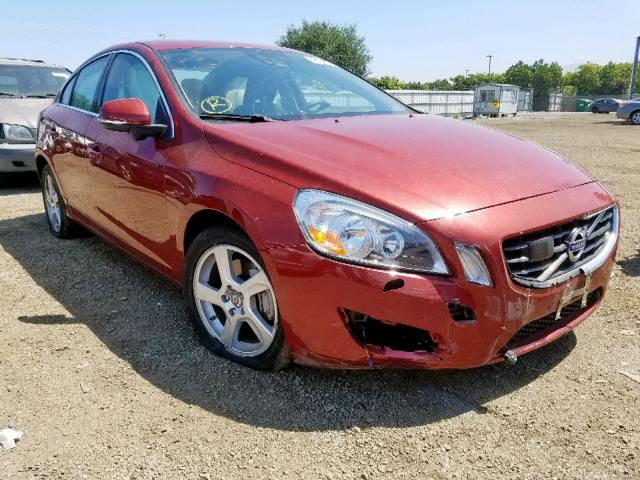 YV1622FSXC2133165 - 2012 VOLVO S60 T5 RED photo 1