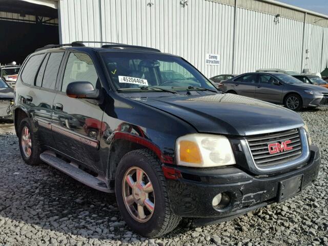 1GKDT13S822516436 - 2002 GMC ENVOY BLACK photo 1