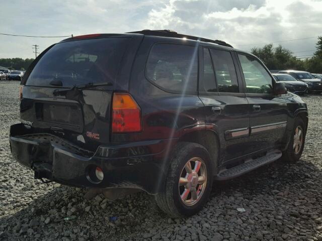 1GKDT13S822516436 - 2002 GMC ENVOY BLACK photo 4