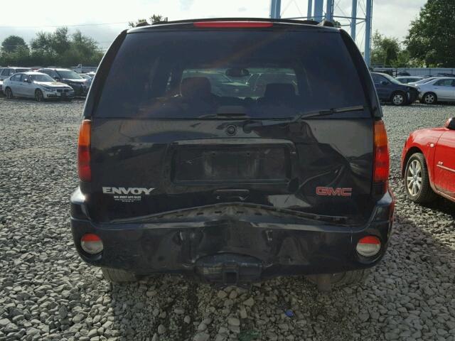 1GKDT13S822516436 - 2002 GMC ENVOY BLACK photo 9