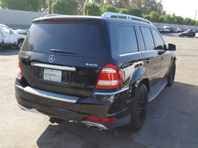 4JGBF7BE5BA711940 - 2011 MERCEDES-BENZ GL 450 4MA BLACK photo 4