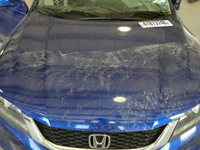 1HGCT2B82FA004249 - 2015 HONDA ACCORD EXL BLUE photo 7