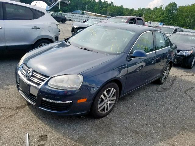 3VWSG71K96M840651 - 2006 VOLKSWAGEN JETTA 2.5 BLUE photo 2