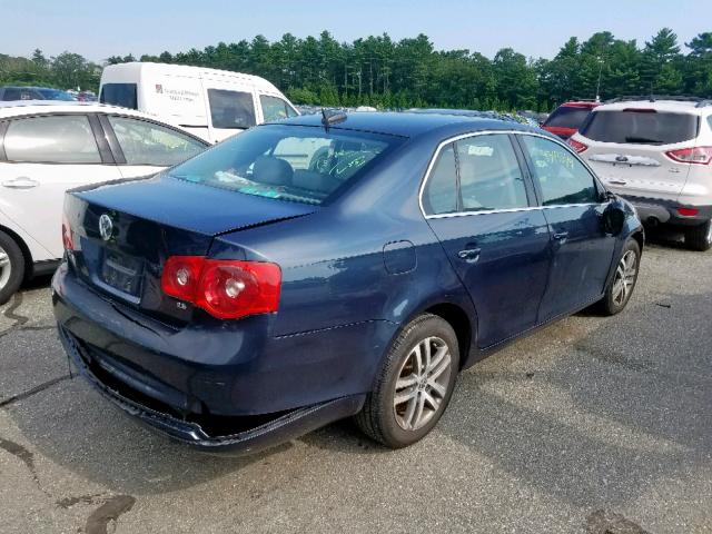 3VWSG71K96M840651 - 2006 VOLKSWAGEN JETTA 2.5 BLUE photo 4