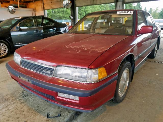 JH4KA4666LC027133 - 1990 ACURA LEGEND L RED photo 2