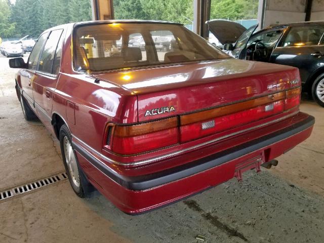 JH4KA4666LC027133 - 1990 ACURA LEGEND L RED photo 3