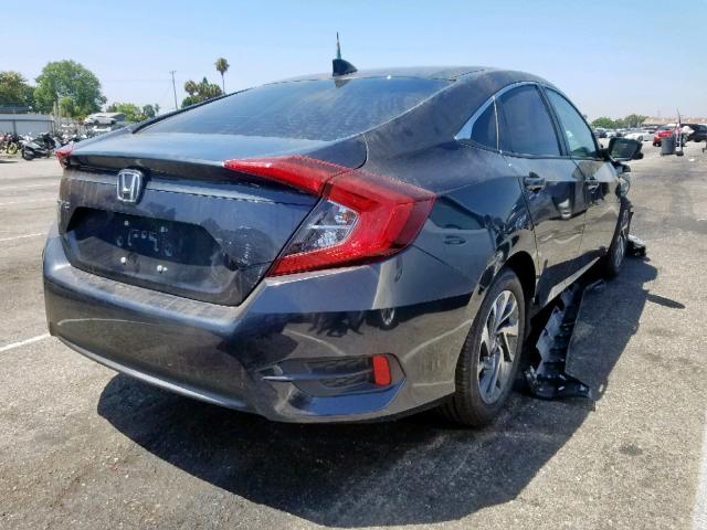 2HGFC2F7XJH610584 - 2018 HONDA CIVIC EX BLUE photo 4