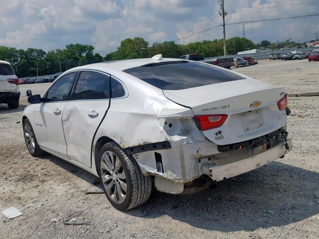 1G1ZH5SX3GF201303 - 2016 CHEVROLET MALIBU PRE WHITE photo 3