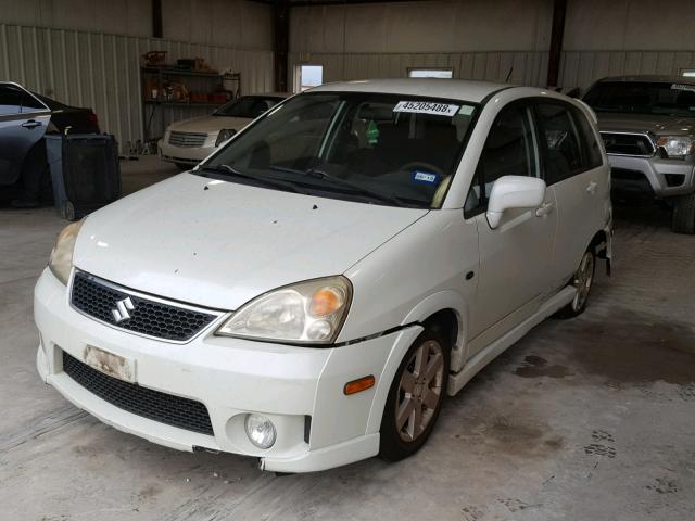 JS2RC61H755302696 - 2005 SUZUKI AERIO SX WHITE photo 2