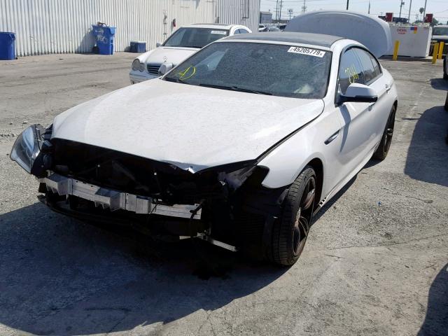 WBA6D4C58GD977562 - 2016 BMW 650 I WHITE photo 2