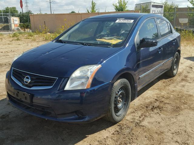 3N1AB6AP3BL614515 - 2011 NISSAN SENTRA 2.0 BLUE photo 2