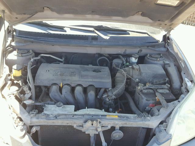 2T1KR32E64C262674 - 2004 TOYOTA COROLLA MA GRAY photo 7