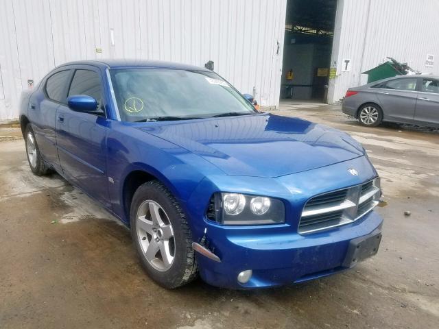 2B3CA3CV5AH311621 - 2010 DODGE CHARGER SX BLUE photo 1