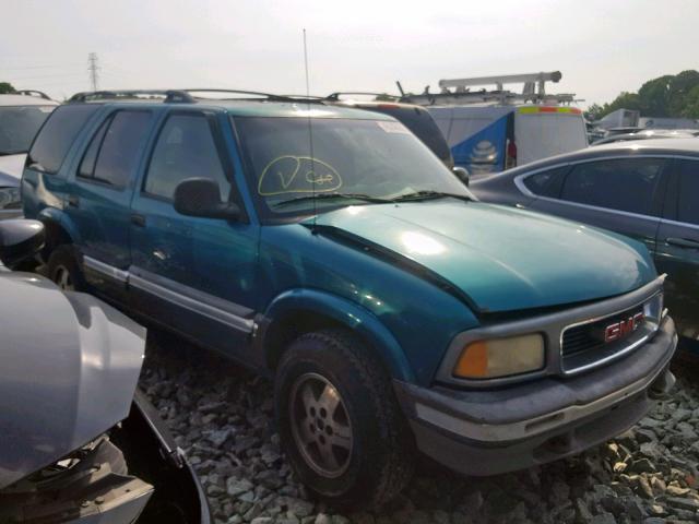 1GKDT13W4T2505244 - 1996 GMC JIMMY GREEN photo 1