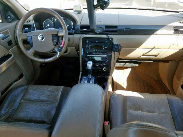 1MEHM43115G628410 - 2005 MERCURY MONTEGO PR 黑色 照片 9