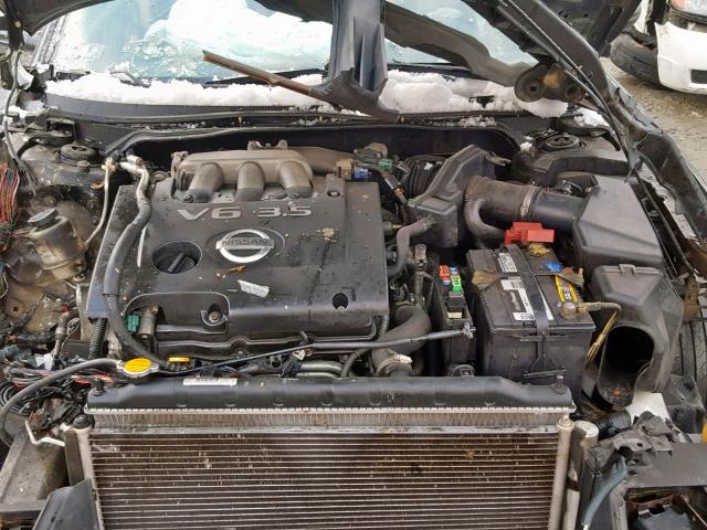 1N4BL11E25C154012 - 2005 NISSAN ALTIMA SE GRAY photo 7