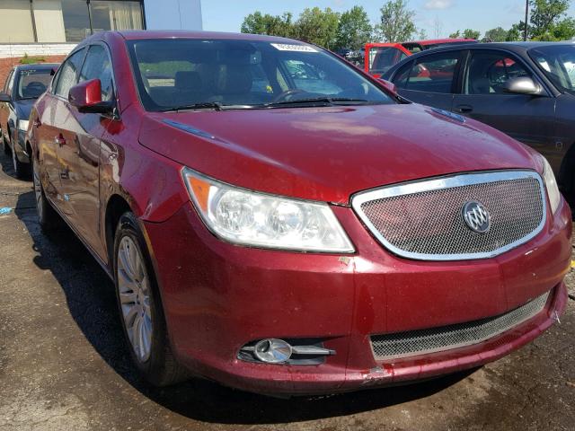 1G4GE5EV7AF135472 - 2010 BUICK LACROSSE C BURGUNDY photo 1