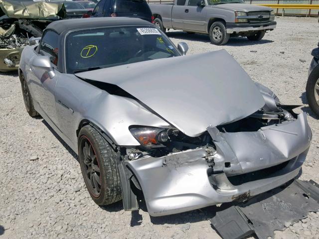 JHMAP21406S003604 - 2006 HONDA S2000 SILVER photo 1