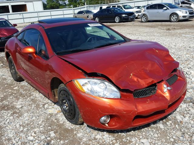 4A3AK34T98E030467 - 2008 MITSUBISHI ECLIPSE GT ORANGE photo 1