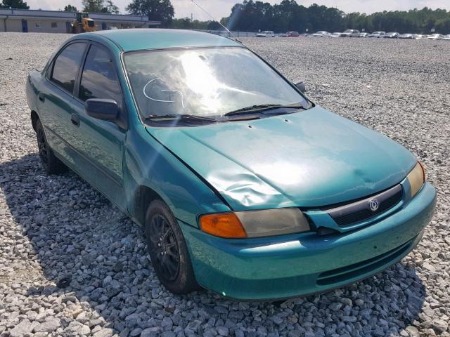 JM1BC1413V0124859 - 1997 MAZDA PROTEGE DX GREEN photo 1