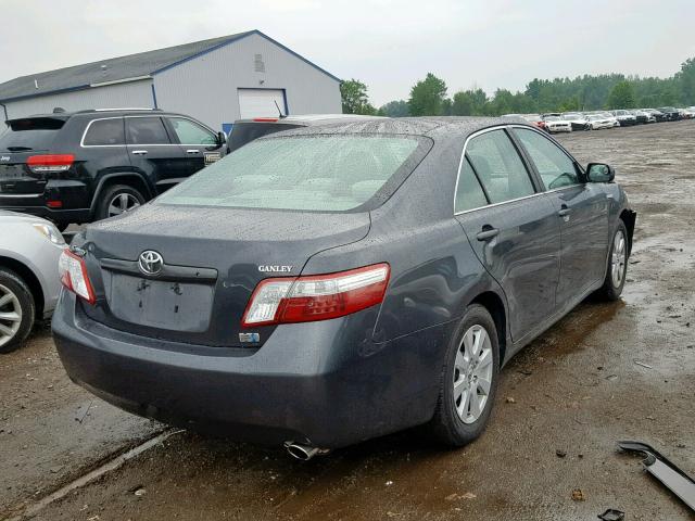 4T1BB46K69U106957 - 2009 TOYOTA CAMRY HYBR BLUE photo 4