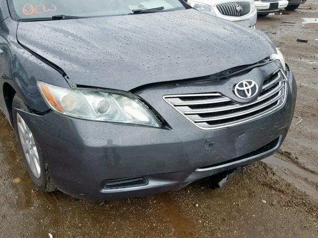 4T1BB46K69U106957 - 2009 TOYOTA CAMRY HYBR BLUE photo 9