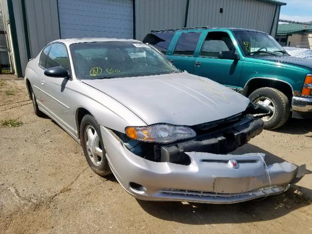 2G1WX15K819297640 - 2001 CHEVROLET MONTE CARL SILVER photo 1