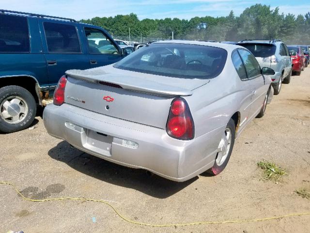 2G1WX15K819297640 - 2001 CHEVROLET MONTE CARL SILVER photo 4